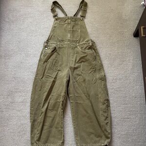 We the Free Good Luck Barrel Overalls